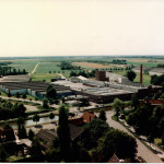 Aerial view of the HempFlax Factory