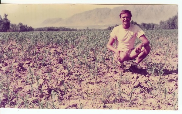 Ben Dronkers en Afganistán, en los años 70