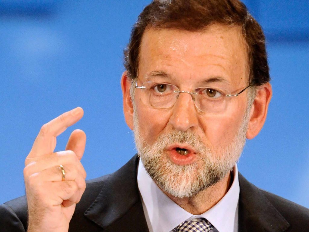 Mariano Rajoy, Presidente de España