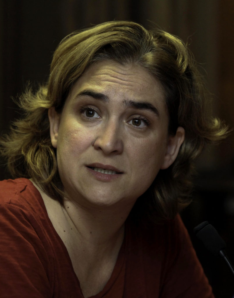 Ada Colau, l’actuelle maire de Barcelone.