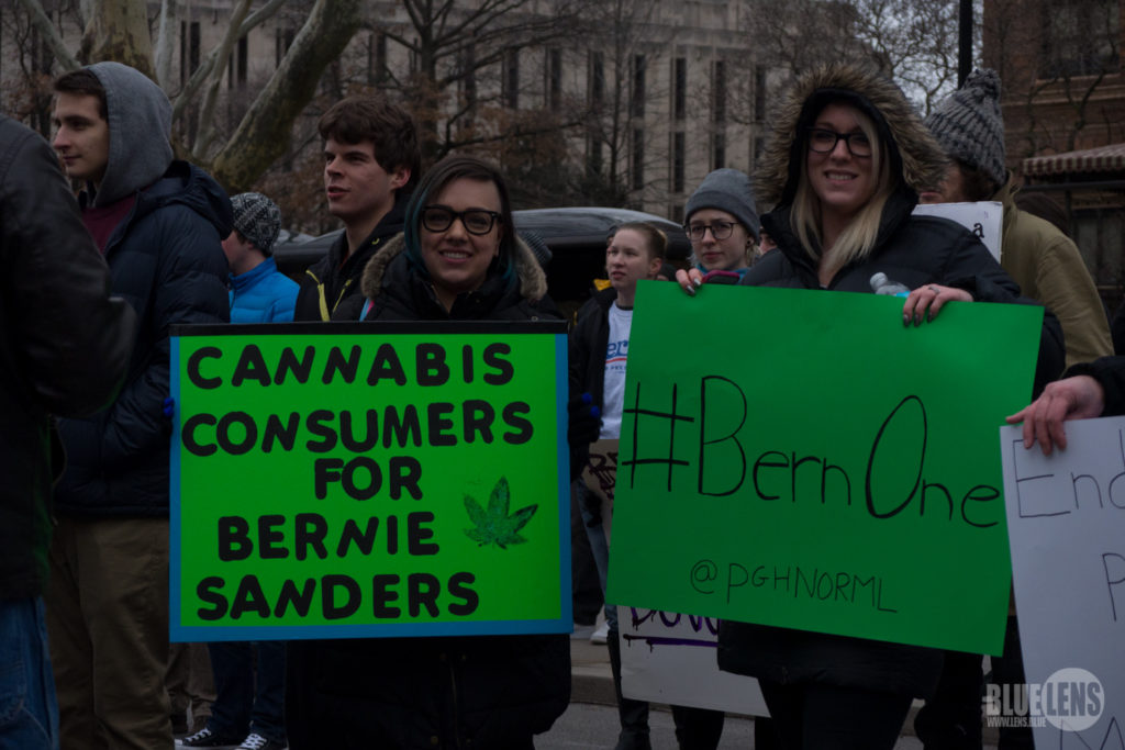 Los consumidores de cannabis estadounidenses apoyan a Sanders (CC. Mark Dixon) - Sensi Seeds