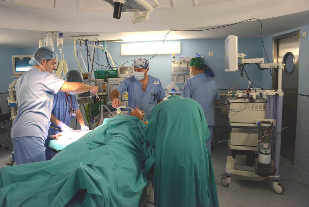 Die Organe oder Gewebe eines Transplantats können von lebenden Spendern gespendet werden (CC: Comunidad de Madrid)