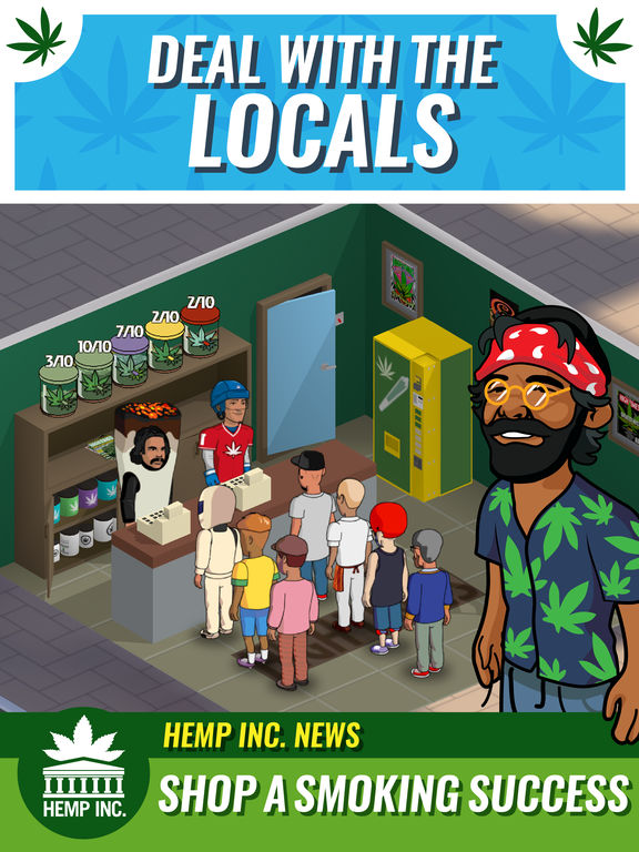 Hemp Inc ist eines der wenigen wirklich spannenden Cannabis-Games, die es bislang gibt