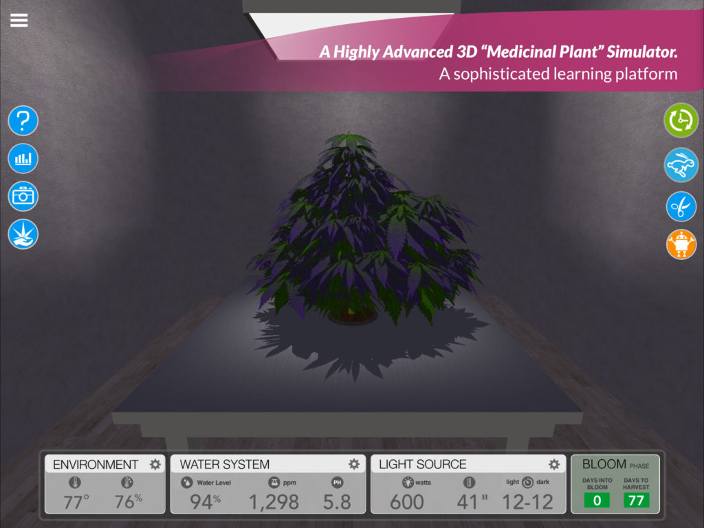 Simleaf Grow Simulator -app