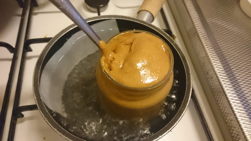 How to tell when the peanut butter is soft enough