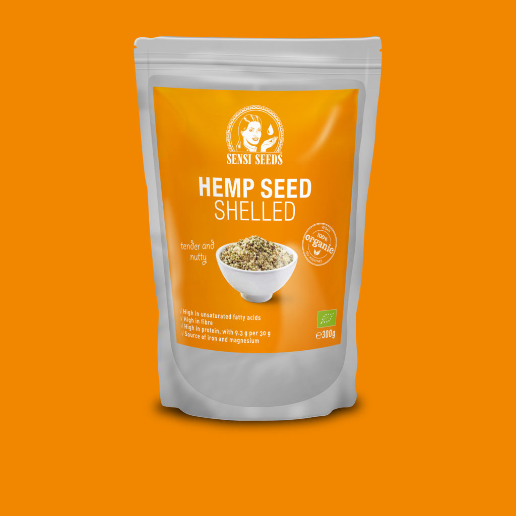 Semillas de Cáñamo sin Cáscara de Sensi Seeds Hemp Foods