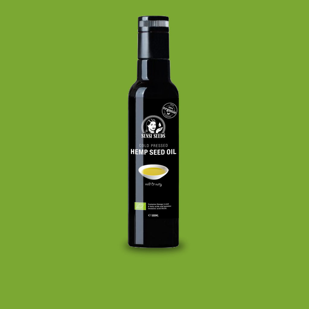Huile de chanvre de Sensi Seeds Hemp Foods