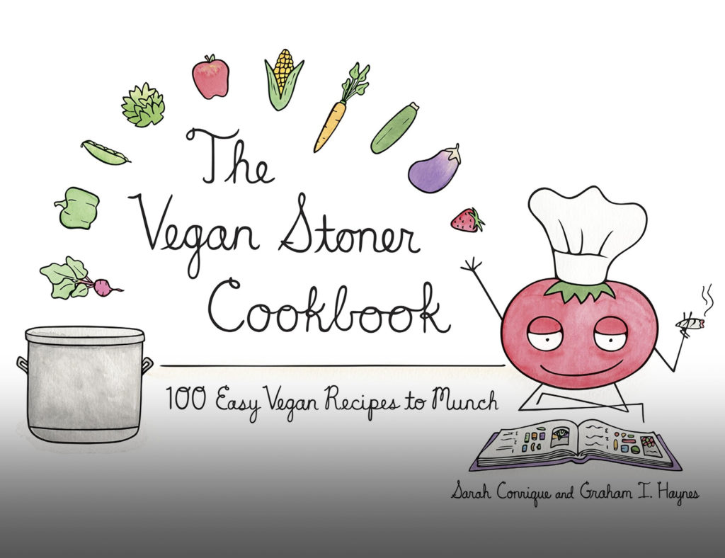 Illustration of Vegan stoner cook book