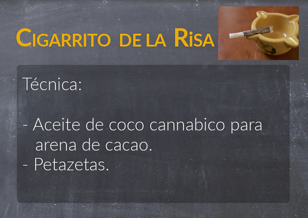 La receta de cigarrito de la risa