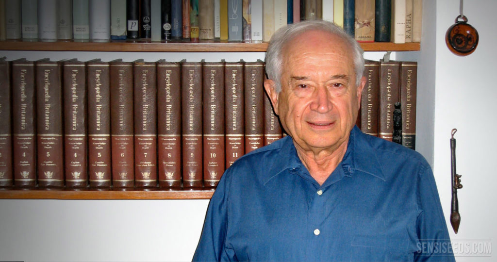 Raphael Mechoulam portrait