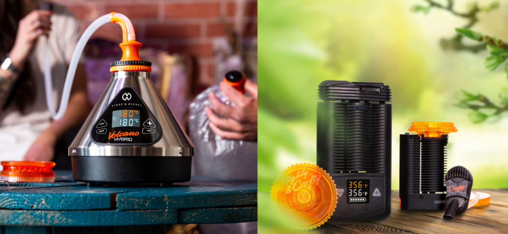 Volcano, Mighty and Crafty vaporizers