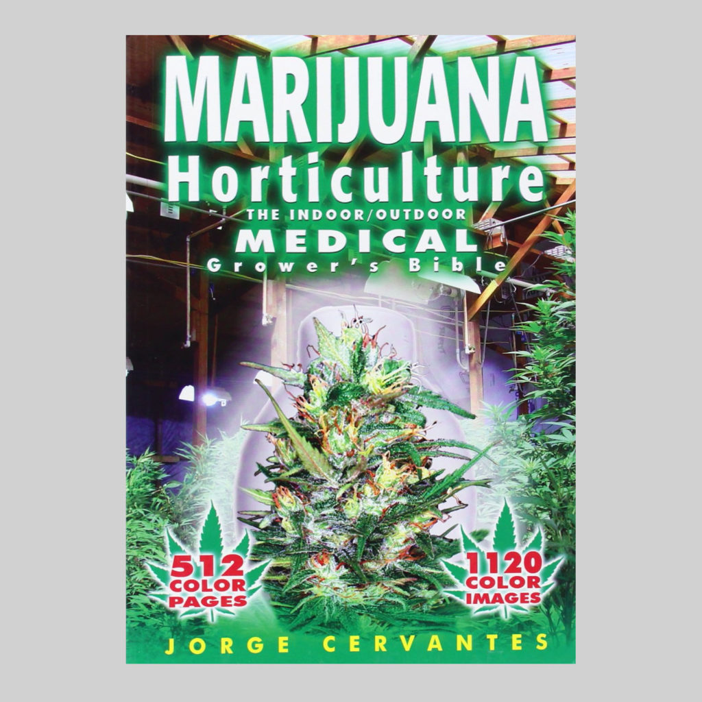 La couverture du livre de l'horticulture de la marijuana