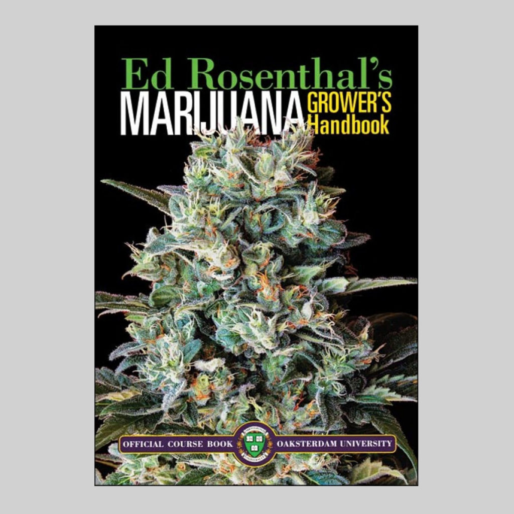 La portada del libro del manual de los productores de marihuana