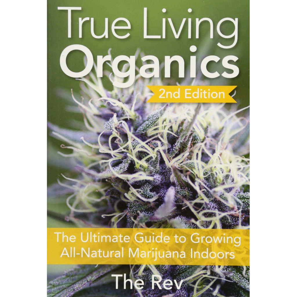 La portada del libro de The True Living Organics