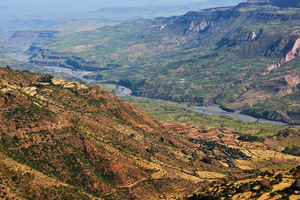 Eine malawische Berglandschaft