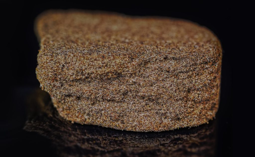 A lump of hashish