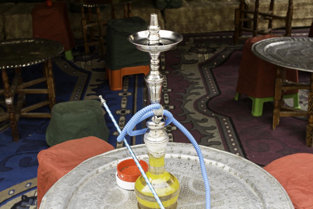 A shisha pipe