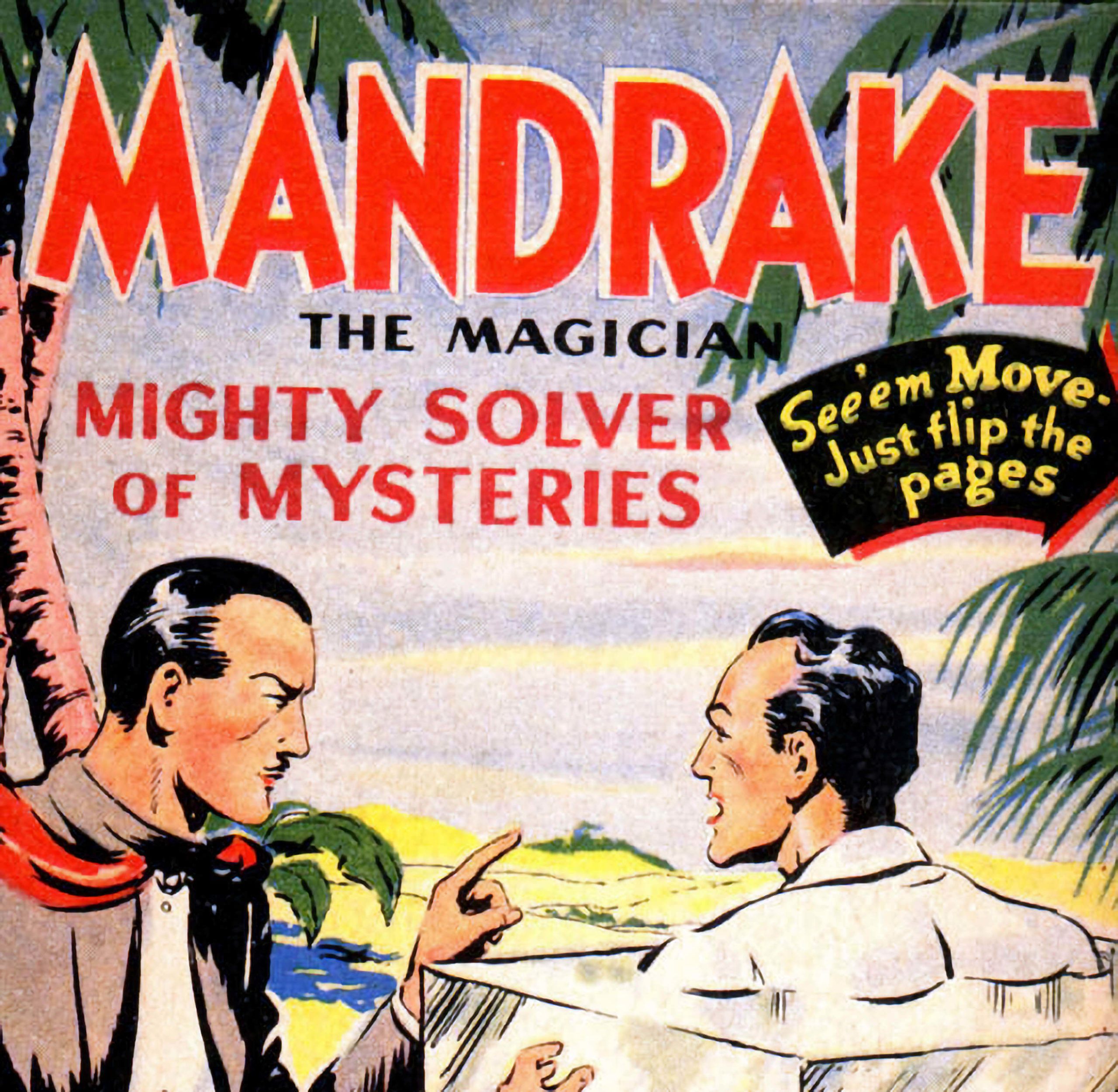 Mandrake der Zauberer -Comic -Cover