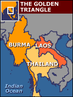 Cannabis in Myanmar - 1 - The Golden Triangle of Laos, Thailand and Myanmar, which produces a large proportion of the world's opium (bbc.co.uk)