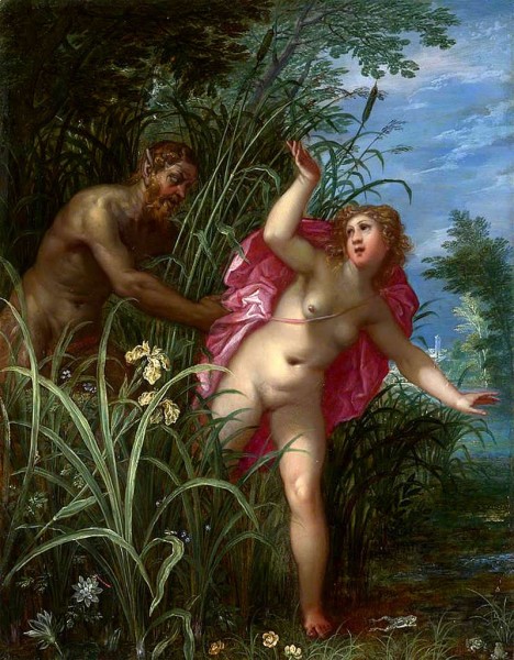 Pan und Syrinx, Jan Brueghel der Ältere - 1615
