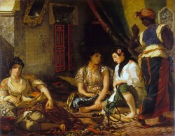 “The woman of Algiers” (1834) - Eugène Delacroix