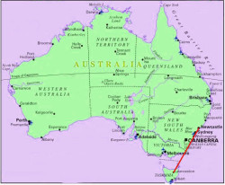 Jeder Bundestaat und jedes Territorium in Australien besitzt seine eigene Gesetzgebung, weshalb Geldbußen und Strafen unterschiedlich ausfallen (CC.Bianca J)