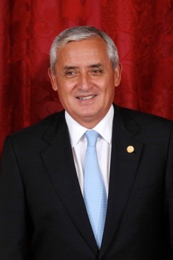 Otto Fernando Pérez Molina, the President of Guatamala