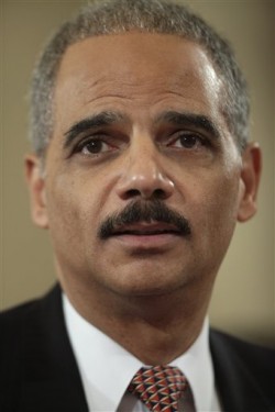 Eric Holder, the American Minister of Justice