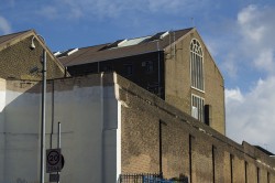 In Pentonville Prison, London, unusual projectiles such as tennis balls and dead pigeons have been used to get contraband inside the walls (© Alexander Edward)