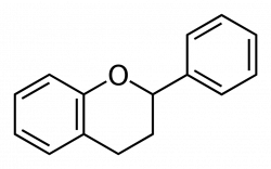 Flavan, the basic chemical structure of flavonoids