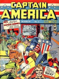 In the first issue of Captain America, the hero is depicted punching Hitler himself (Philipp Lenssen)