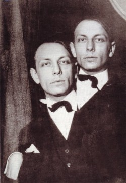 Belgian writer and painter Henri Michaux (1899-1984)