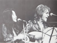 John Lennon y Yoko Ono en la Manifestación por la Libertad de John Sinclair.