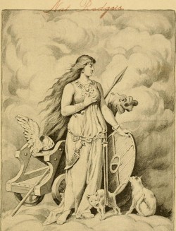 Dans le monde germanique, la déesse Freyja était souvent associée au culte du chanvre
